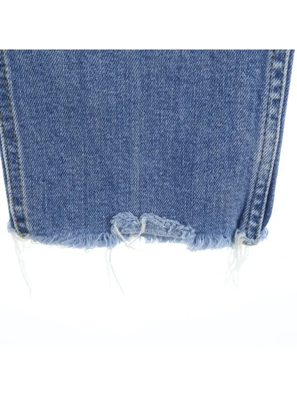 Gucci Stretch Denim Pants Button Fly Jeans Indigo